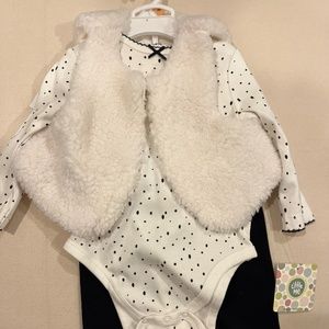 12 months little me girls outfit